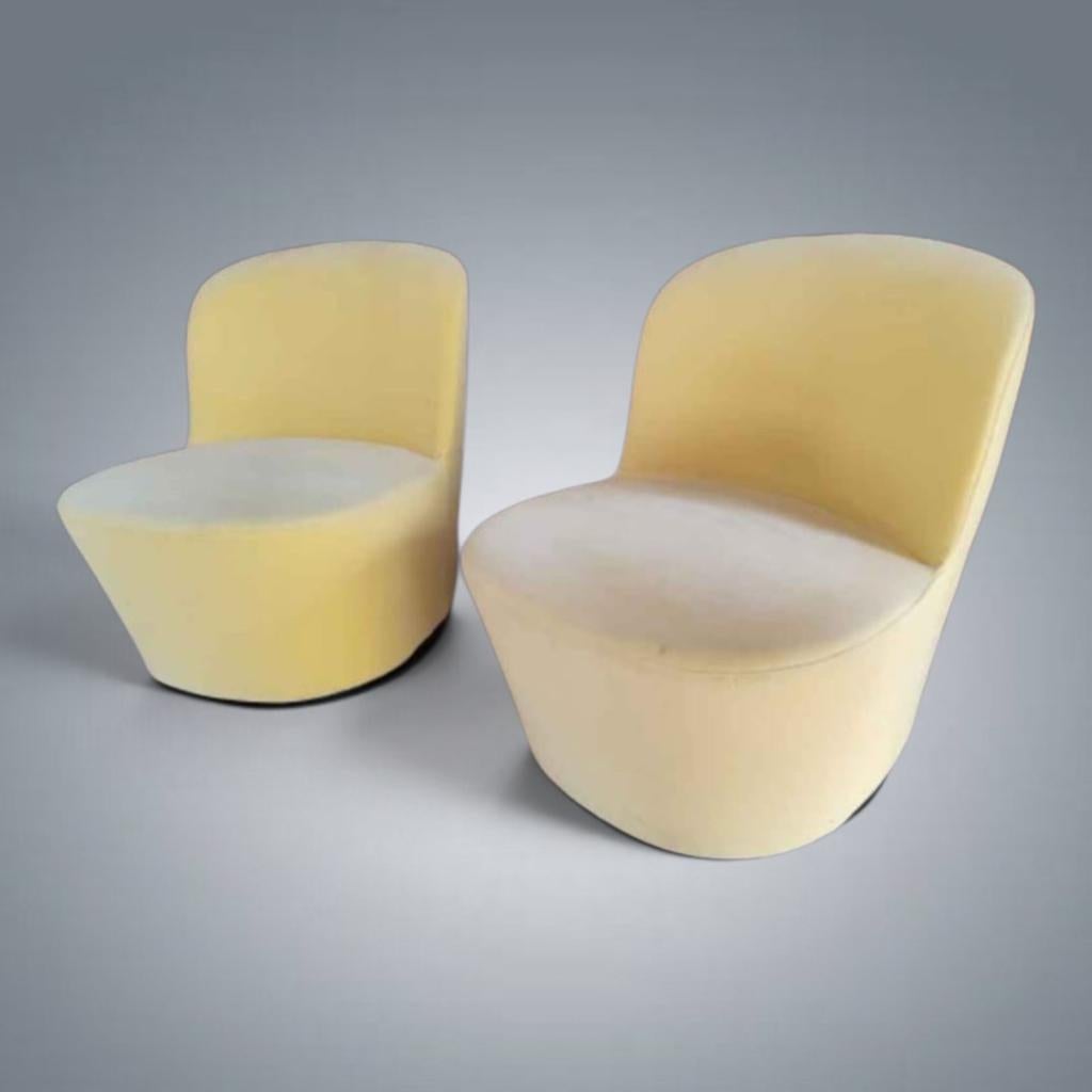 Paire de fauteuils pivotants Vintage Ola Wihlborg Ikea, Antiquités & Art, Enlèvement