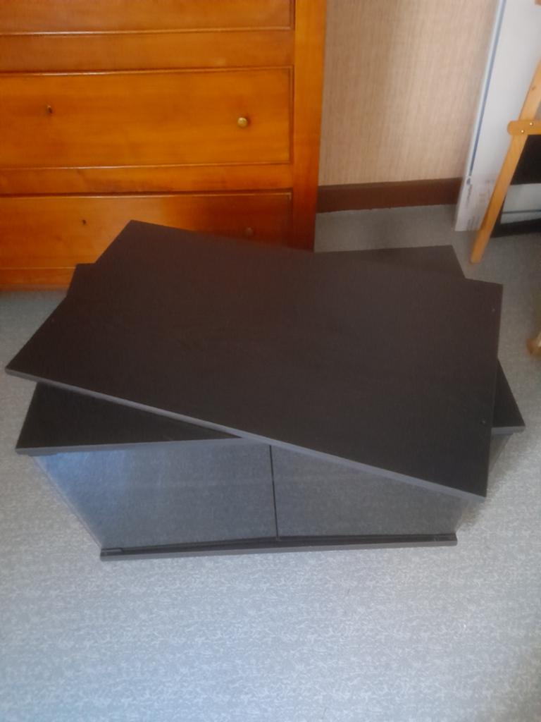 Tv kastje, Ophalen