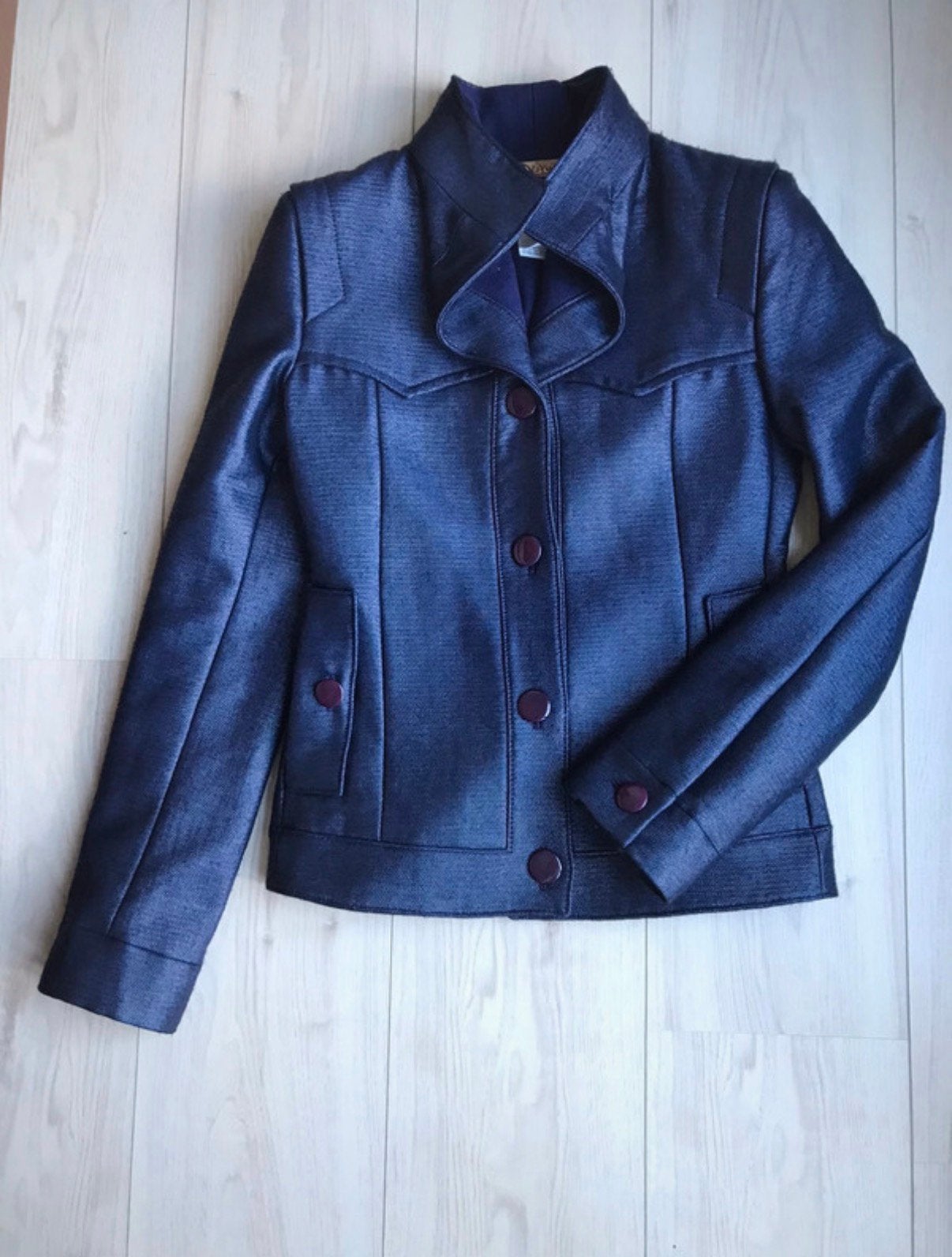 Jas Versace, Ophalen, Paars, Nieuw, Jasje