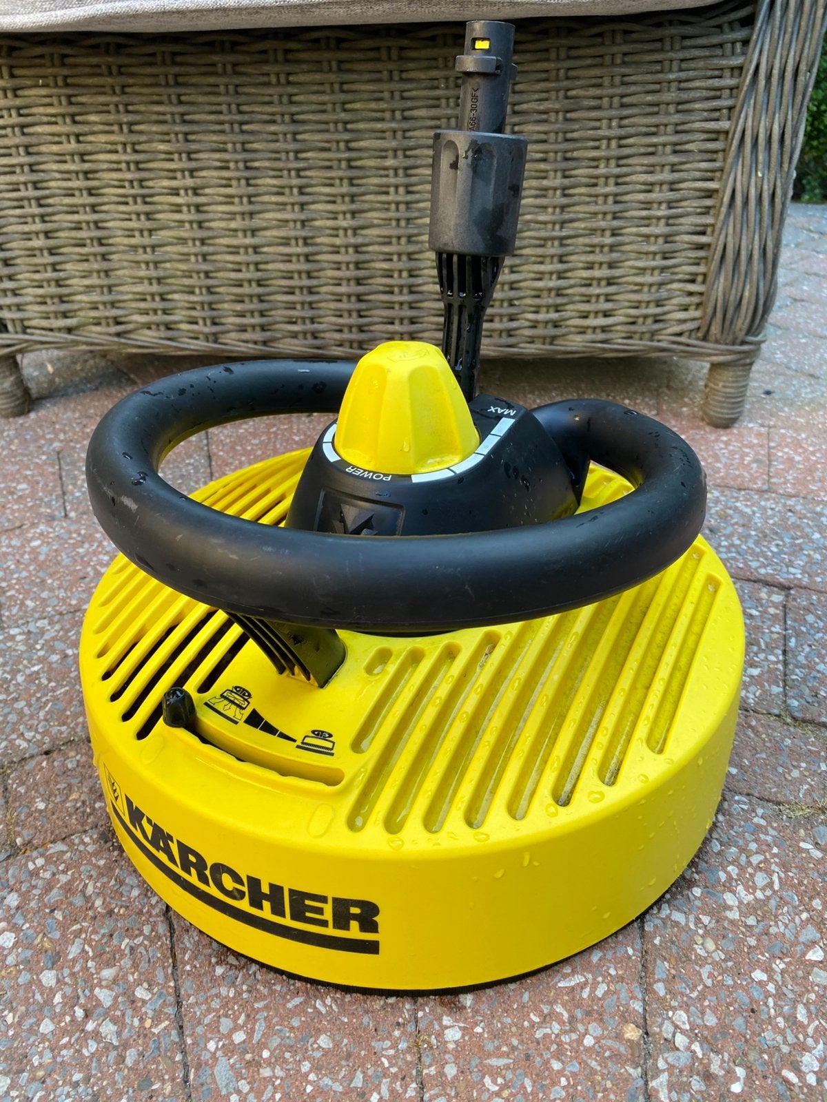 Nettoyeur de terrasse Kärcher, Enlèvement, Neuf, Avec pression d'eau réglable