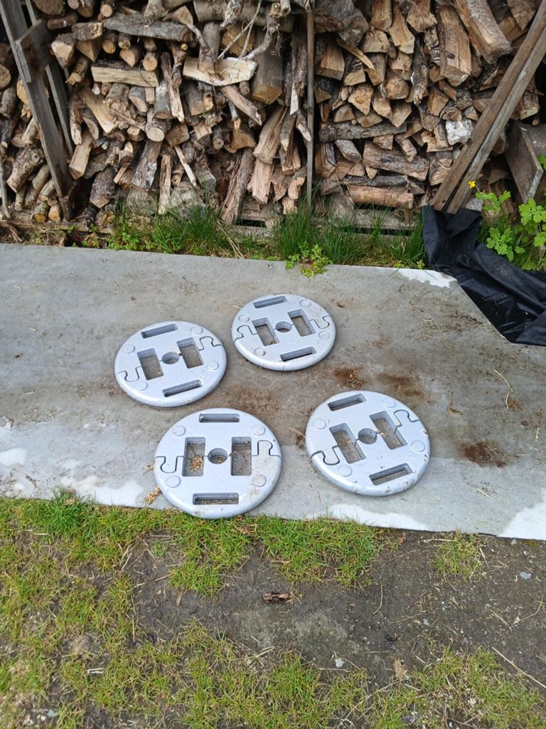 Gewichten voor een partytent, Tuin en Terras, Ophalen, Partytent