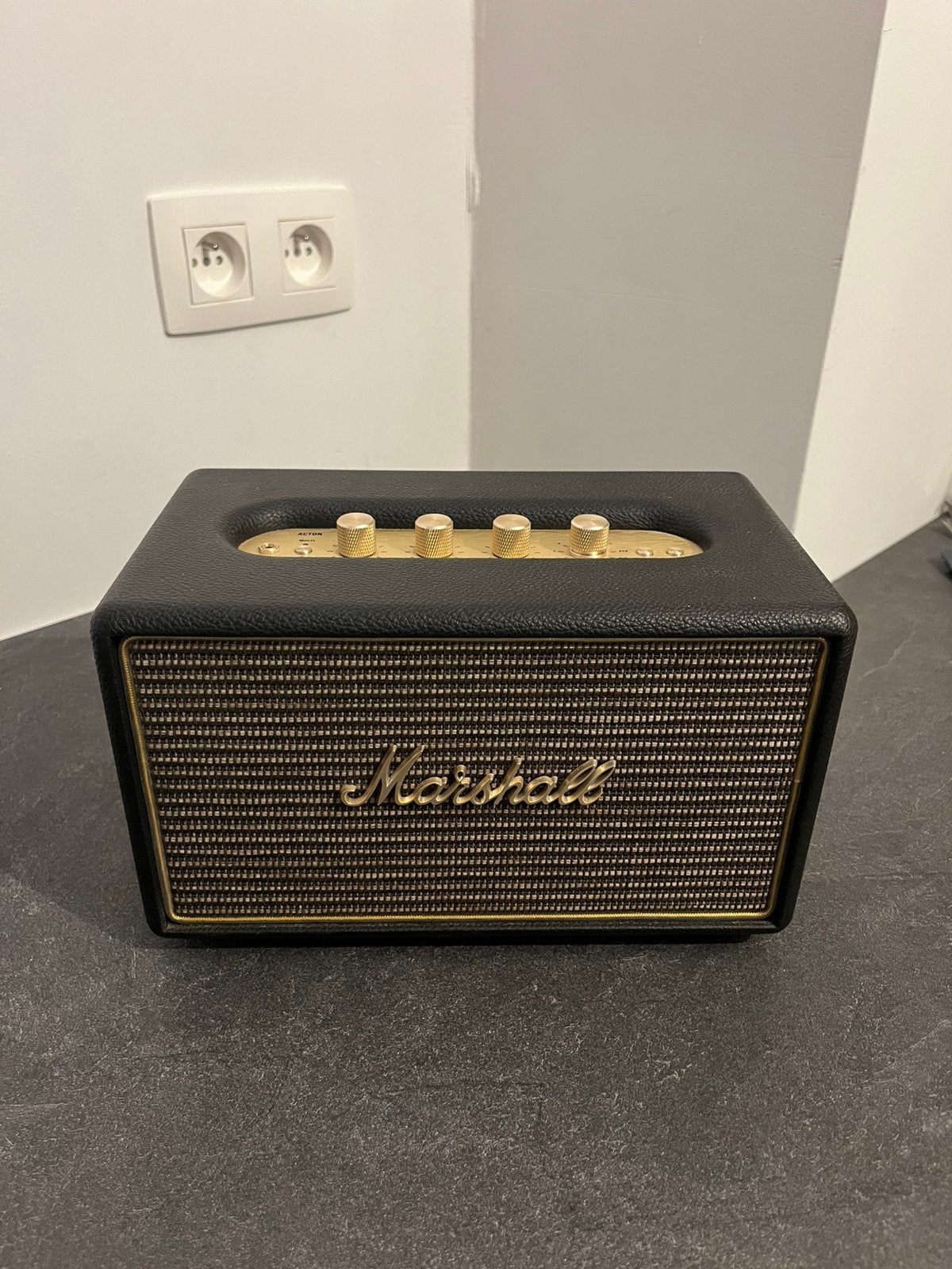 Marshall speaker acton black, Musique & Instruments, Enlèvement, Comme neuf