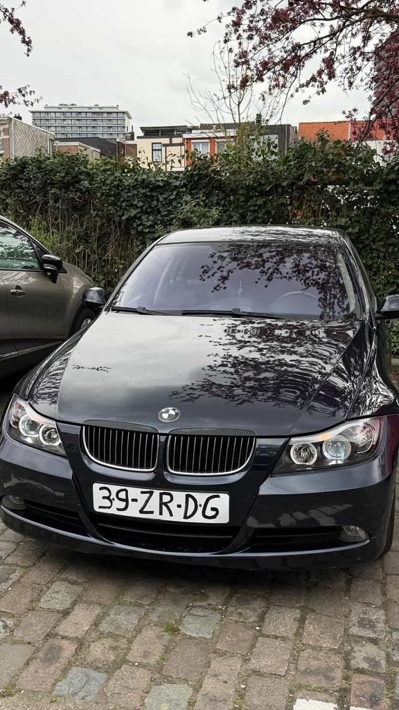 BMW E90 525i 3.0 benzine, Auto's, BMW, 3 Reeks, Climate control, Benzine, Euro 4, Berline, 4 deurs, Handgeschakeld, Blauw, Zwart