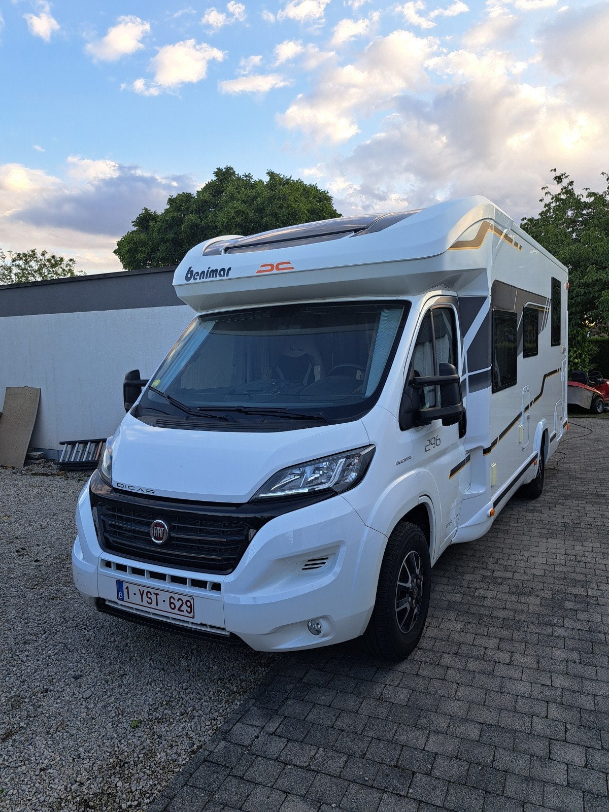 Benimar 294 millions de personnes sélectionnées, Caravanes & Camping, Jusqu'à 4, ESP - Contrôle de stabilité, Fiat, Diesel