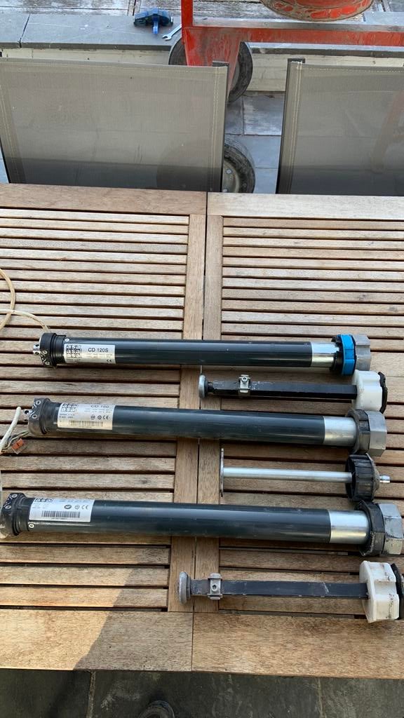 Buismotor ASA rolluik, Doe-het-zelf en Bouw, Rolluiken, Ophalen, Gebruikt, Elektrische bediening