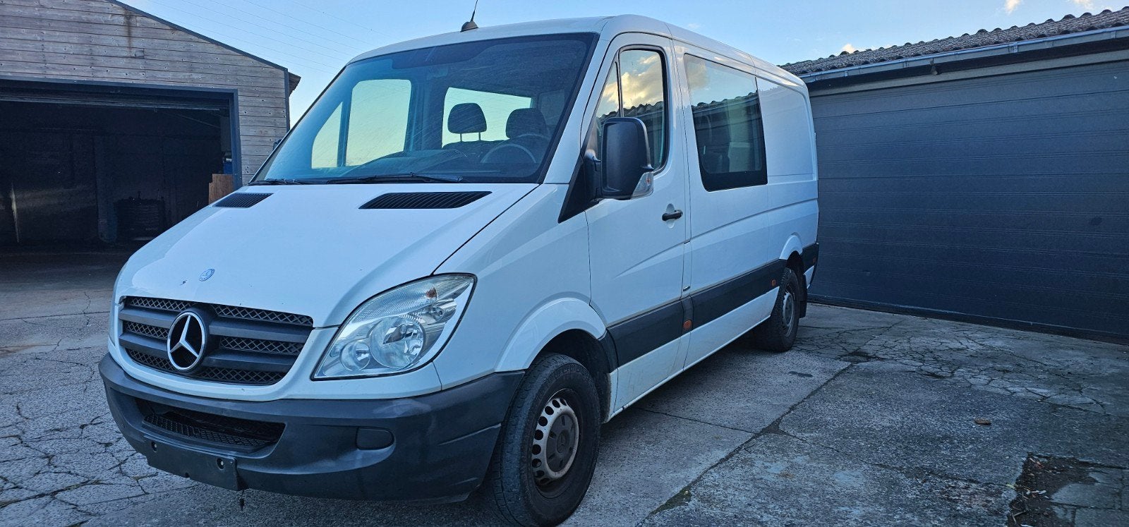 Mercedes-Benz Sprinter Double cabine Automatique 7 sièges, Autos, Euro 5, Achat, Entreprise, Carnet d'entretien
