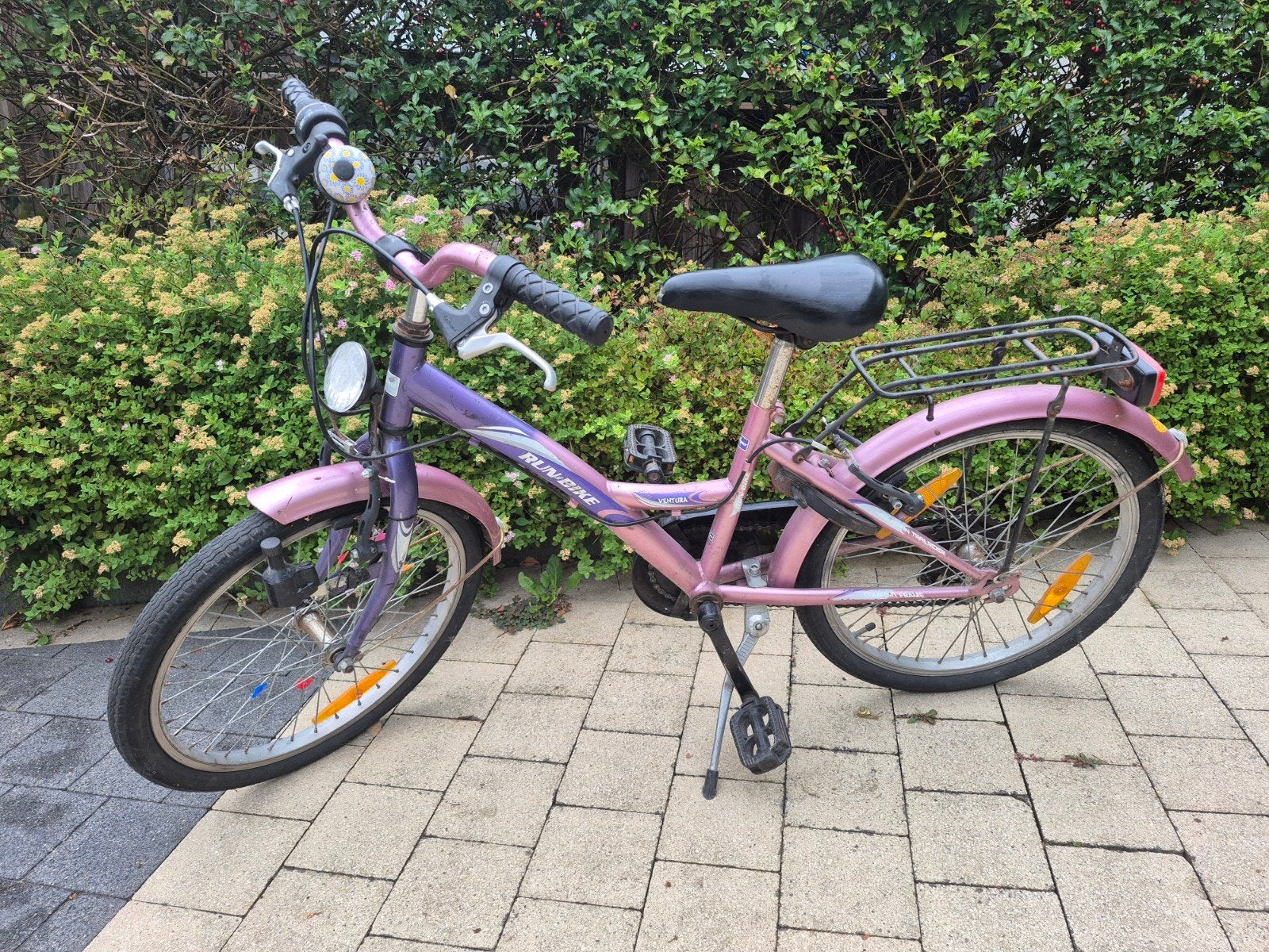 Meisjesfiets 20 inch, Fietsen en Brommers, Ophalen, Gebruikt, Versnellingen, Itek