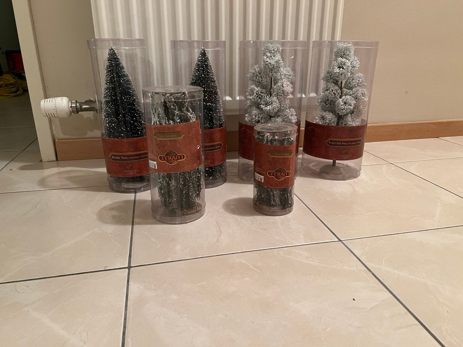 6x Luville kerst één keer gebruikt, Diversen, Kerst, Ophalen, Zo goed als nieuw