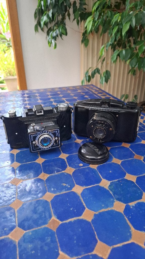 Twee antieke bakelieten apparaten, Ophalen of Verzenden, 1940 tot 1960, Fototoestel