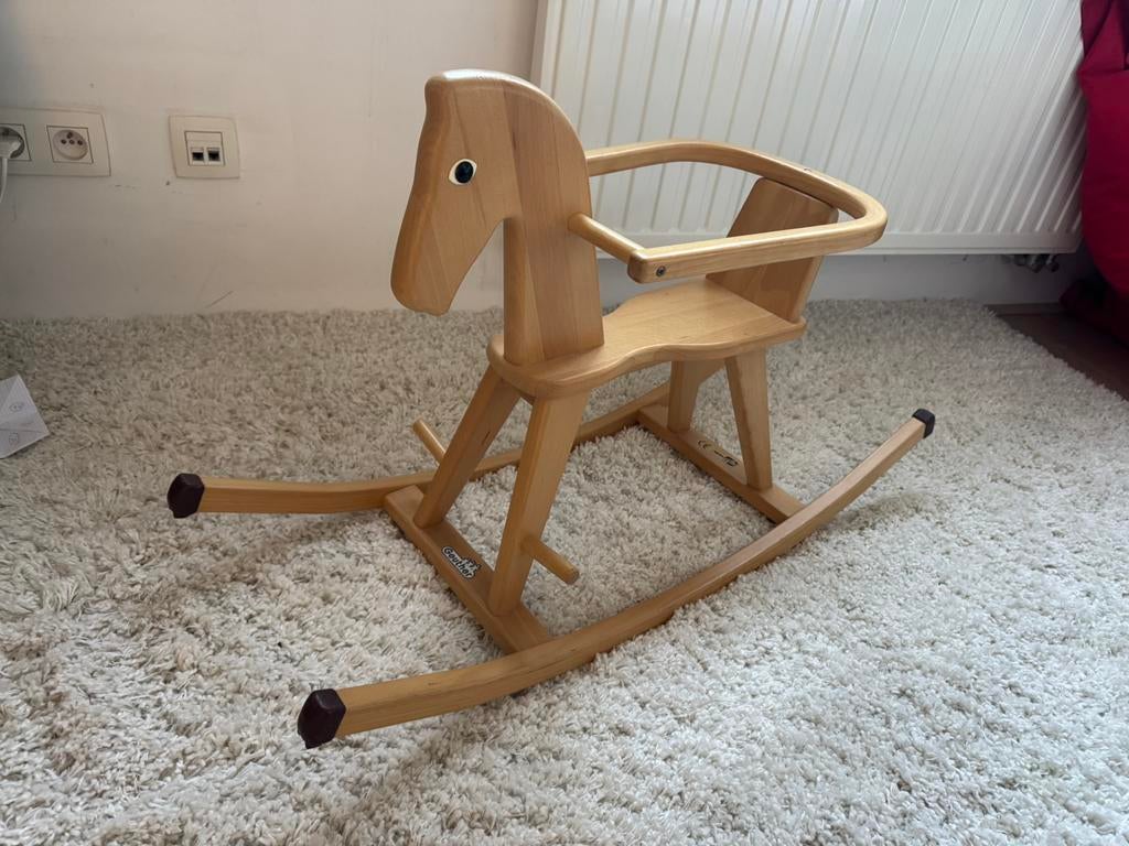 Houten schommelpaard Geuther, Enlèvement, Comme neuf