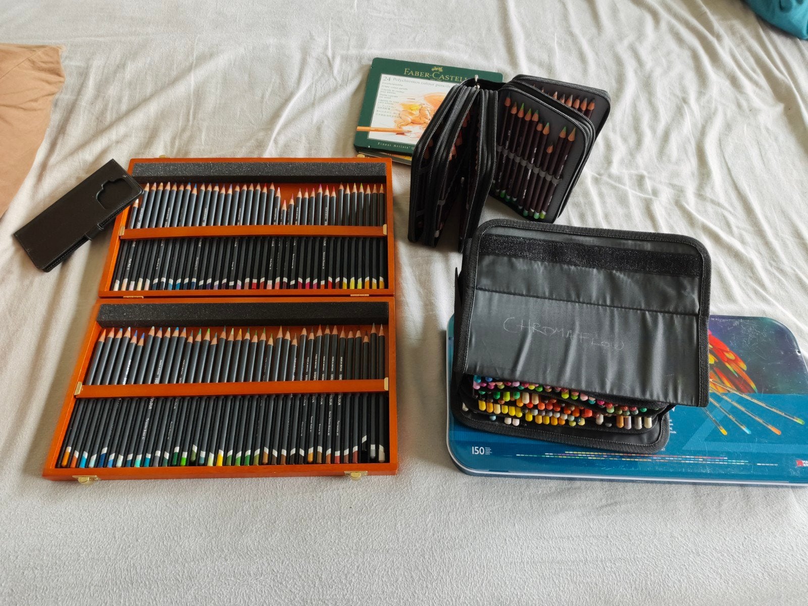 hele verzameling in 1 keer te koop., Multicolore, Matériel de bricolage, Comme neuf, Enlèvement