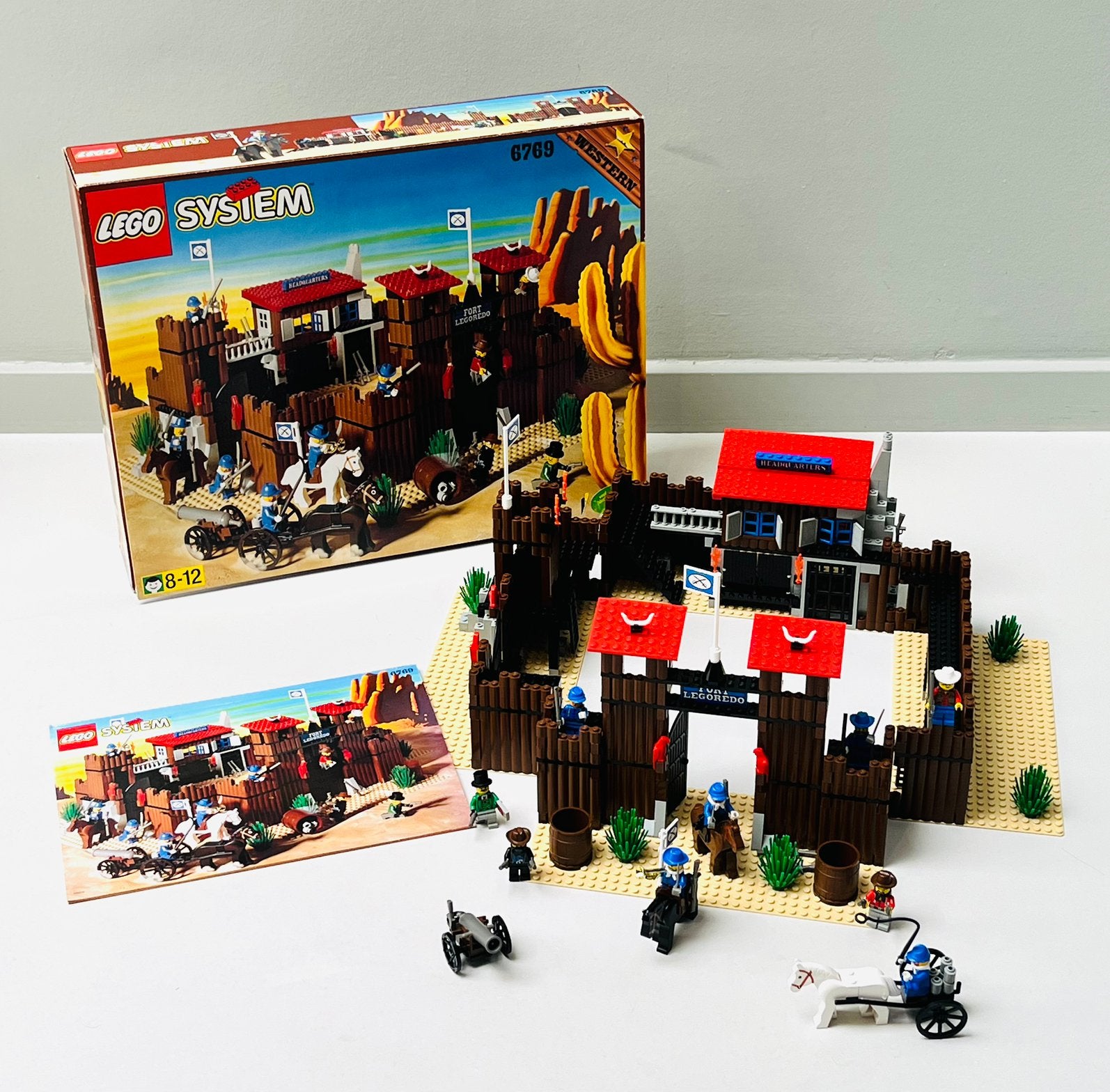 LEGO 6769 Fort Legoredo (1996) - 100% complet avec boîte, Instructions incluses, Lego, Ensemble complet, Comme neuf