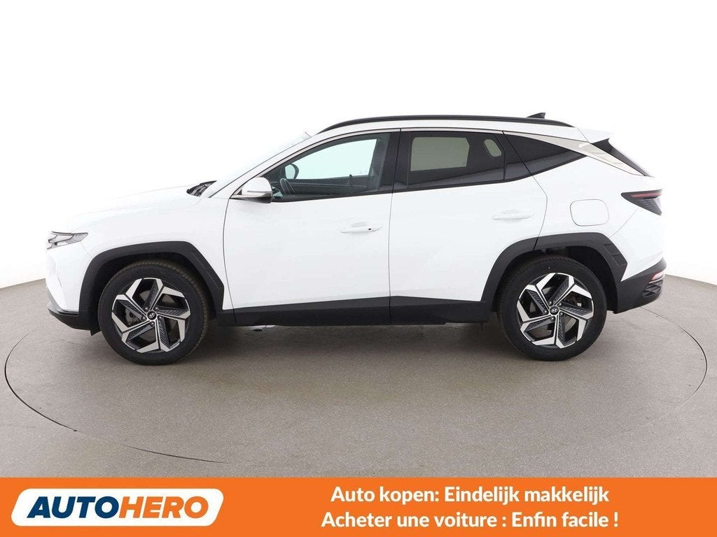 Hyundai Tucson 1.6 T-GDI Plug-in Hybrid Exellence 4WD, Automaat, 1893 kg, Stof, Gebruikt