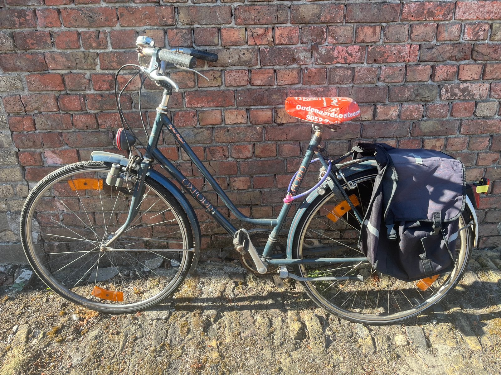 Damesfiets, Ophalen