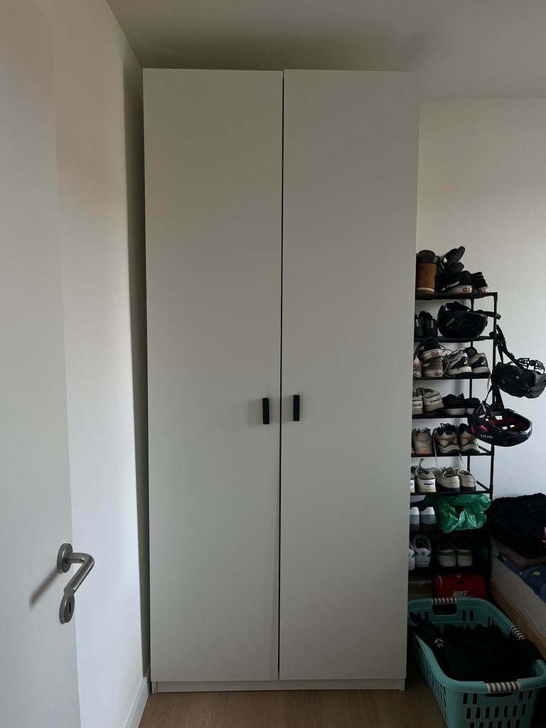 Pax kast 100x58x236 met 3 planken & 2 manden, Huis en Inrichting, Gebruikt, 100 tot 150 cm, 200 cm of meer, 50 tot 75 cm