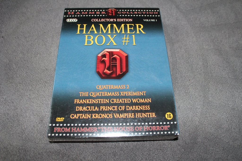 DVD Hammer Box 1, Cd's en Dvd's, Dvd's | Horror, Engels, Vanaf 16 jaar, Nederlands, Monsters