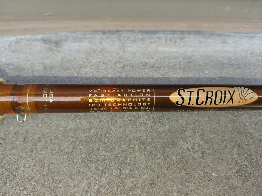 Casting hengel st croix 7'6", Ophalen, Gebruikt, Werphengel
