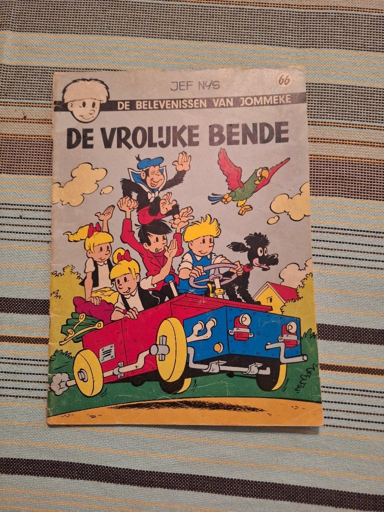 Jommeke 66: de vrolijke bende, Eén stripboek, Ophalen of Verzenden, Gelezen