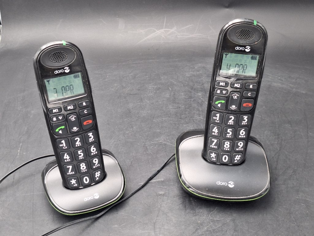 Doro draadloze telefoonset van 2 telefoons voor ouderen, Télécoms, Téléphones fixes | Combinés & sans fil, Enlèvement ou Envoi