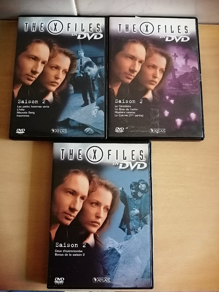 Lot 3 DVD The X-Files saison 2, CD & DVD, Enlèvement ou Envoi, Comme neuf, Saison 2