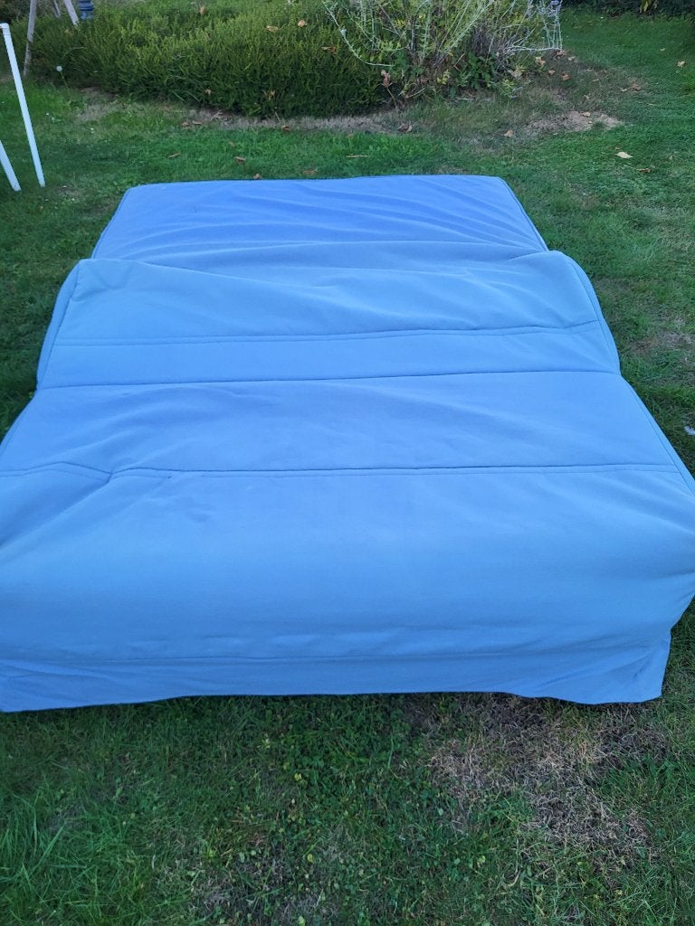 zetelbed, Enlèvement, Utilisé, Bleu, 140 cm