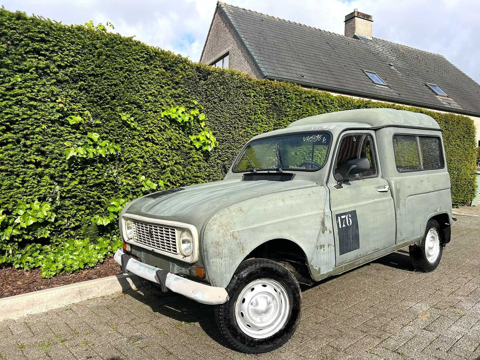 Renault R4F4 1988 - Voiture classique, Achat, Entreprise, Autre carrosserie, Autres carburants