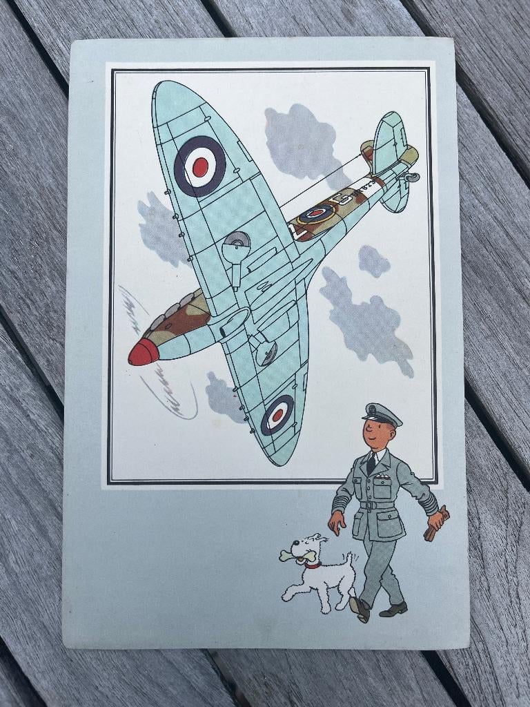 CHROMO tintin (Original)10, Livres, BD, Enlèvement ou Envoi