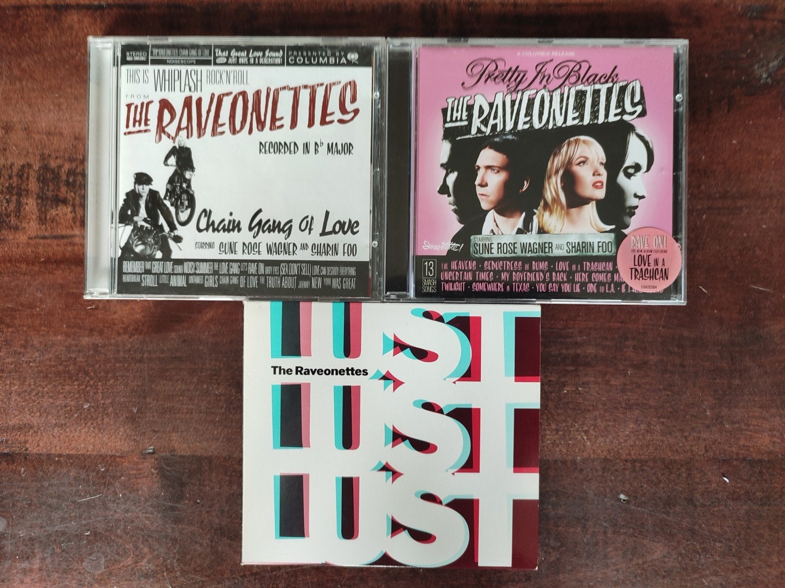 3x CD : THE RAVEONETTES  (lees de beschrijving), Ophalen of Verzenden, Zo goed als nieuw