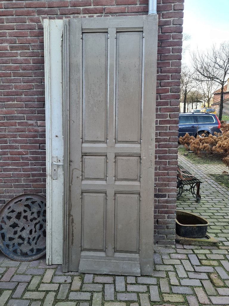 Antieke Dubbele deur Hoog ca 2.50 meter, Doe-het-zelf en Bouw, Ophalen, Zo goed als nieuw