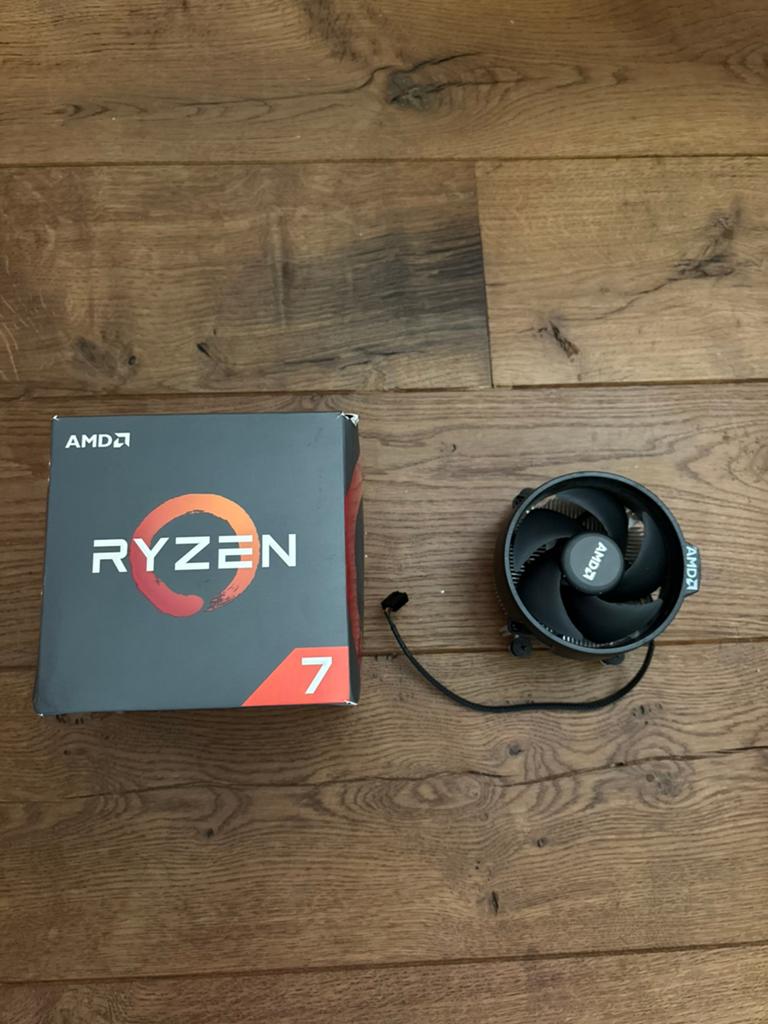 AMD Ryzen 7 Stock Cooler – Originele AMD CPU koeler, Computers en Software, Processors, Ophalen of Verzenden, Zo goed als nieuw