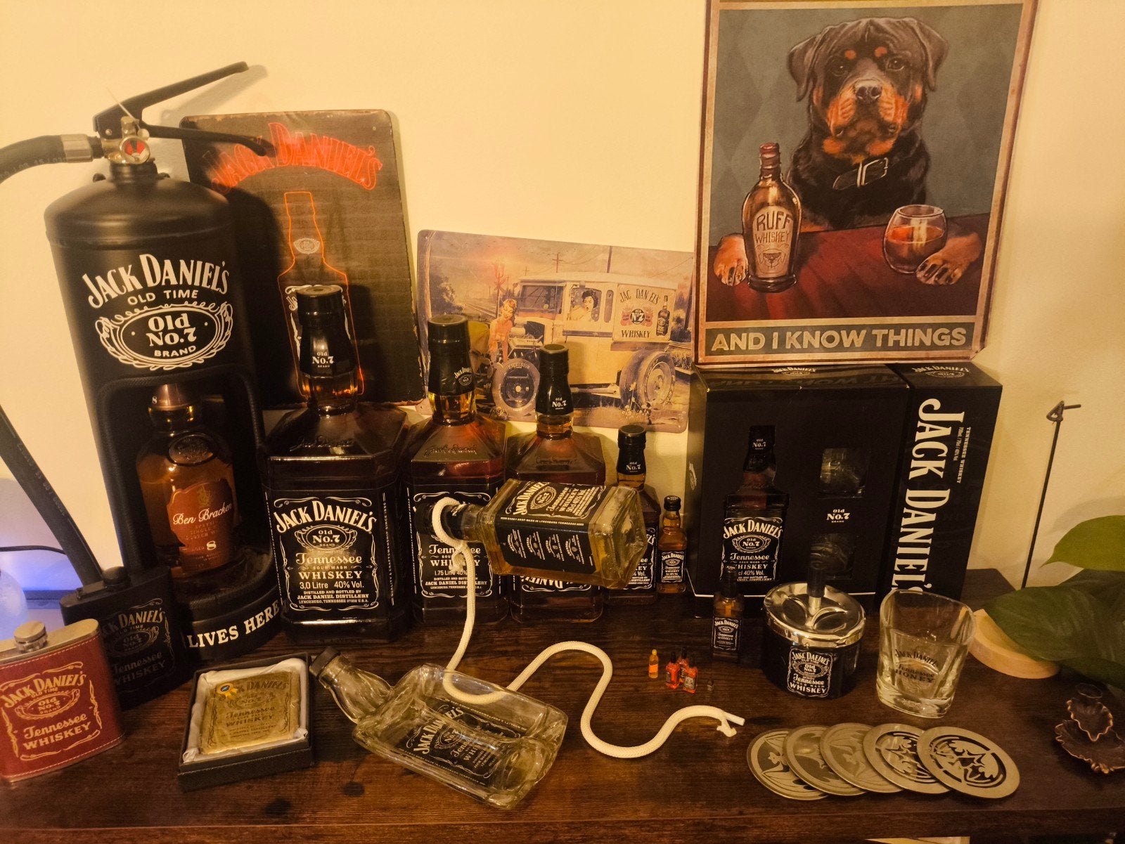 Grote Jack Daniel's verzameling – unieke collectors items, Enlèvement