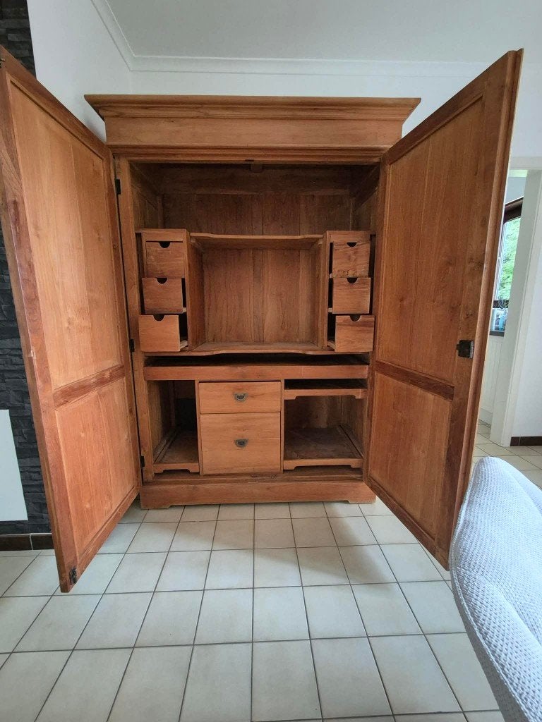 eetkamer teak, Ophalen, Zo goed als nieuw