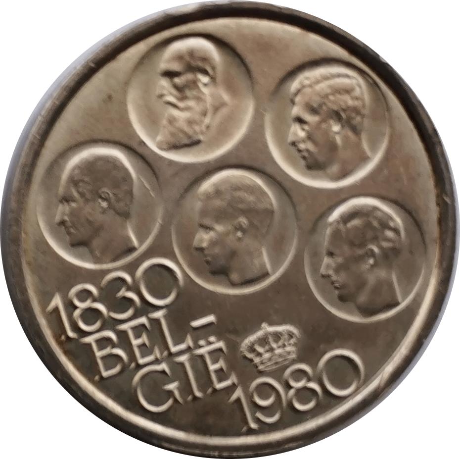 Belgie Munten, Postzegels en Munten, Munten | België, Ophalen of Verzenden, Verzilverd, Losse munt