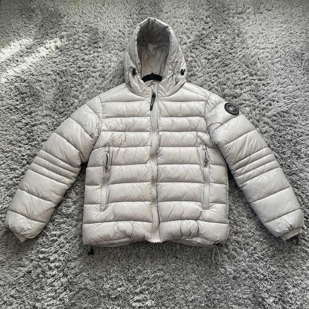 Canada Goose Crofton Jacket - grijs- L, Kleding | Heren, Ophalen of Verzenden, Zo goed als nieuw, Maat 52/54 (L), Grijs