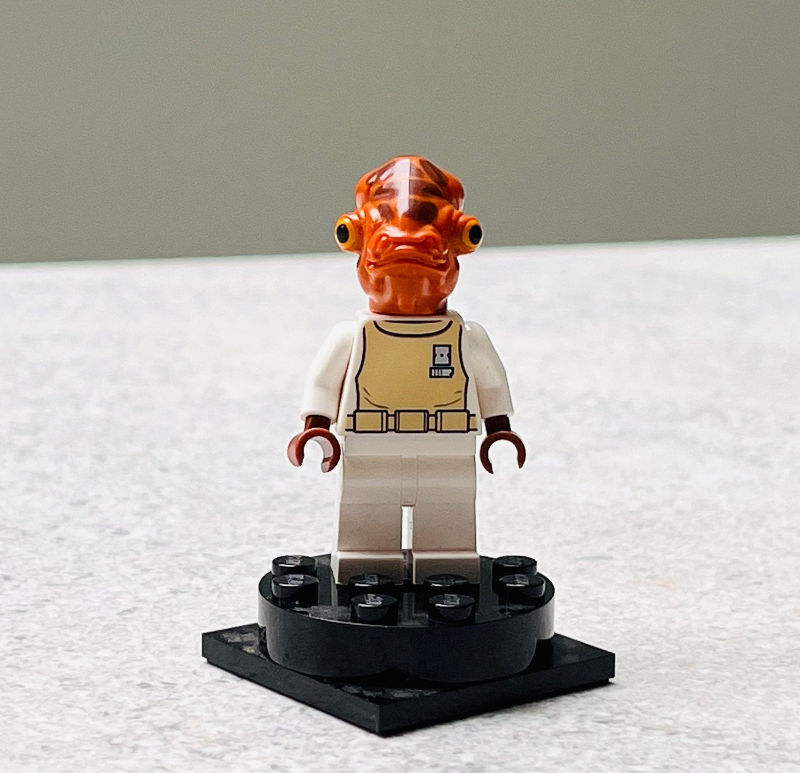 Lego Star Wars - sw0247 - Admiral Ackbar minifig, Star Wars, Lego, Ophalen of Verzenden, Zo goed als nieuw