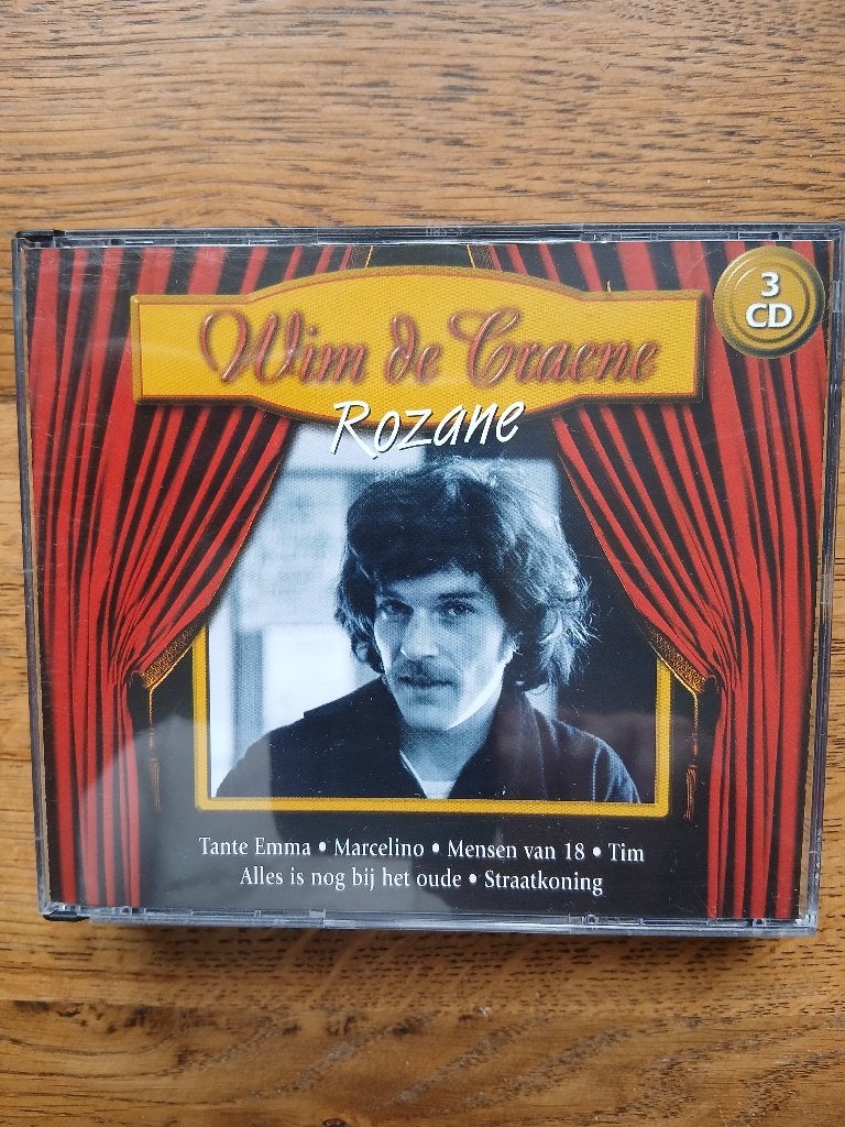CD Wim De Craene : Rozane (3cd box, Cd's en Dvd's, Ophalen