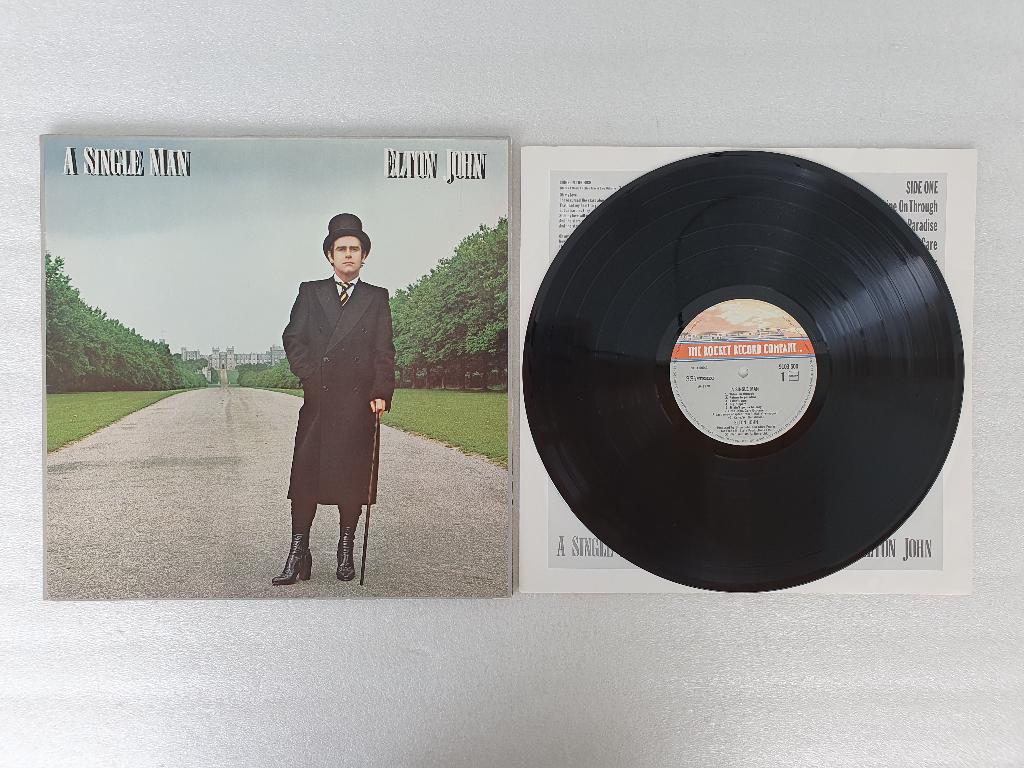 LP Elton John - A Single Man, Enlèvement ou Envoi, Utilisé