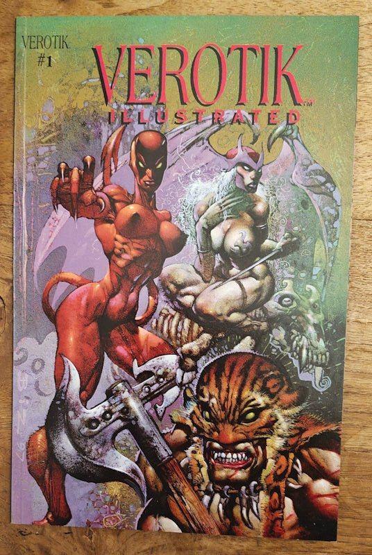 Verotik Illustrated (1997 Verotik) #1 & 3, Plusieurs comics, Enlèvement ou Envoi, Comme neuf