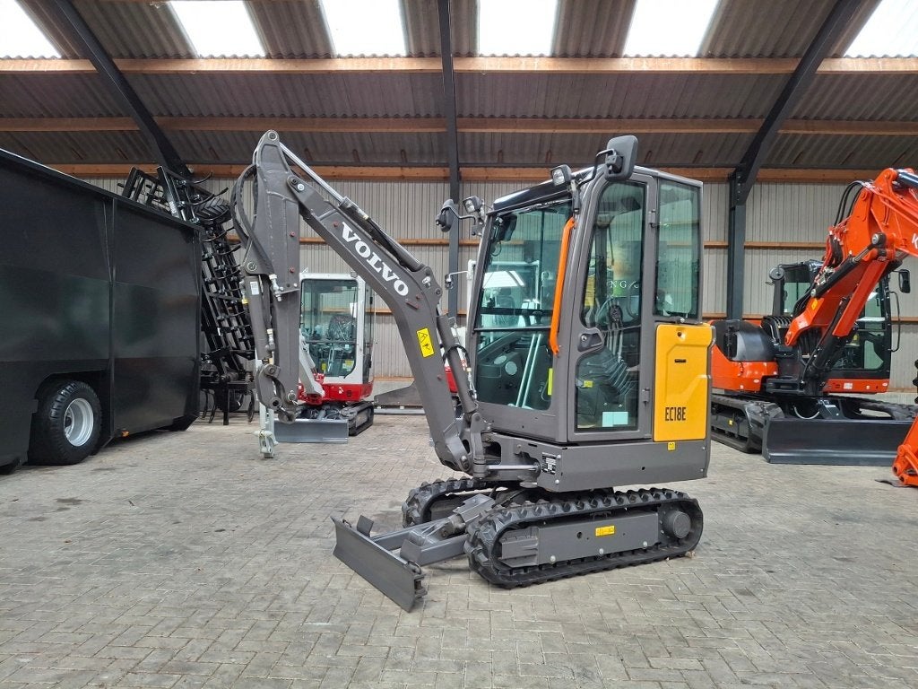 Volvo EC18E, minigraver, minikraan, BJ2025, Nieuw!, Ophalen, Nieuw