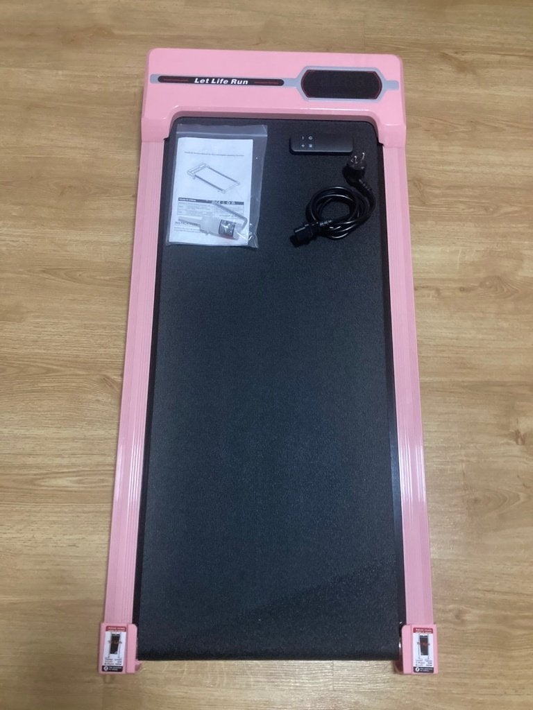 Tapis de course/marche rose, Jambes, Tapis roulant, Comme neuf, Enlèvement