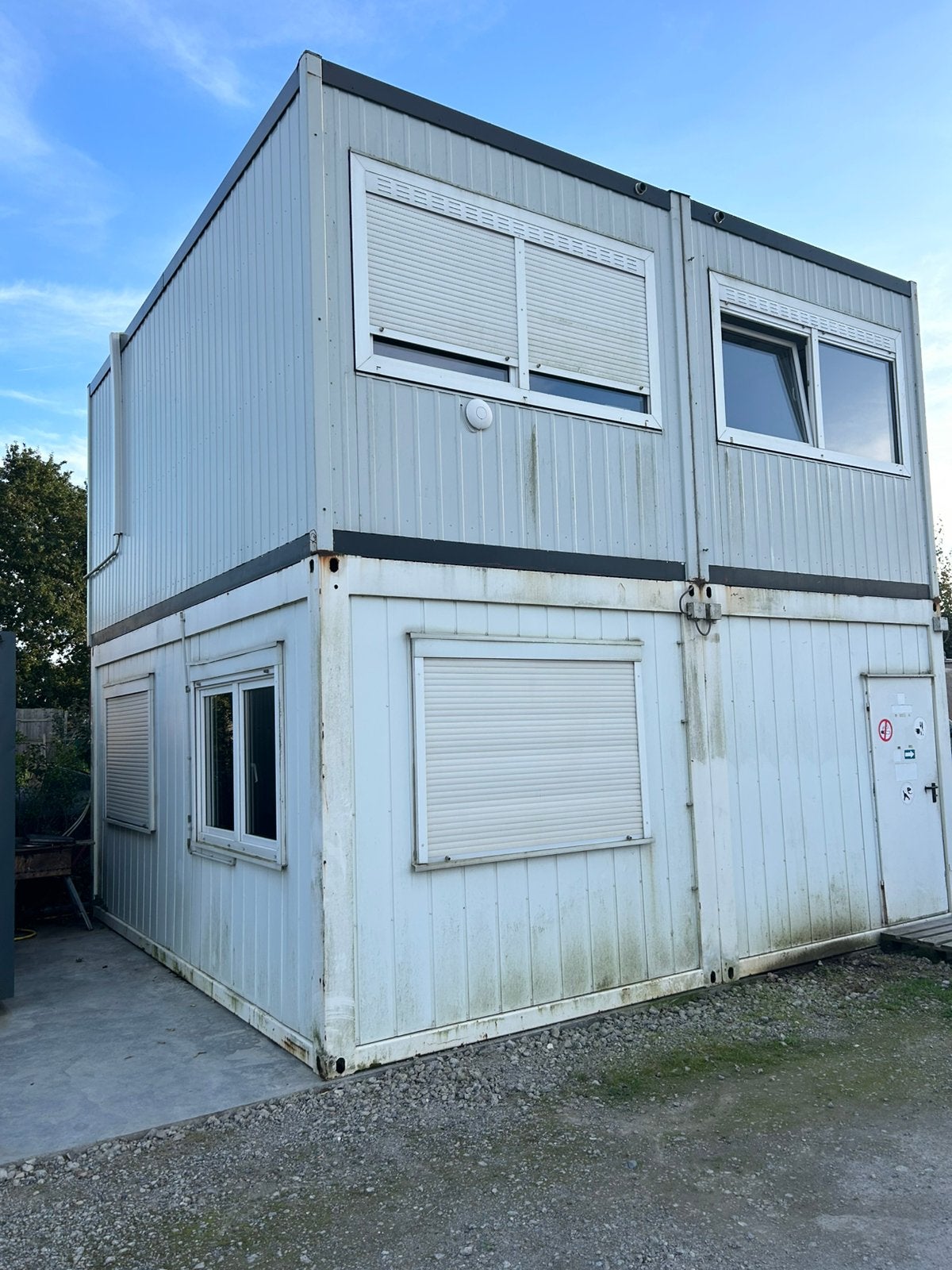 Conteneur de bureau 6 x 6 m, Enlèvement