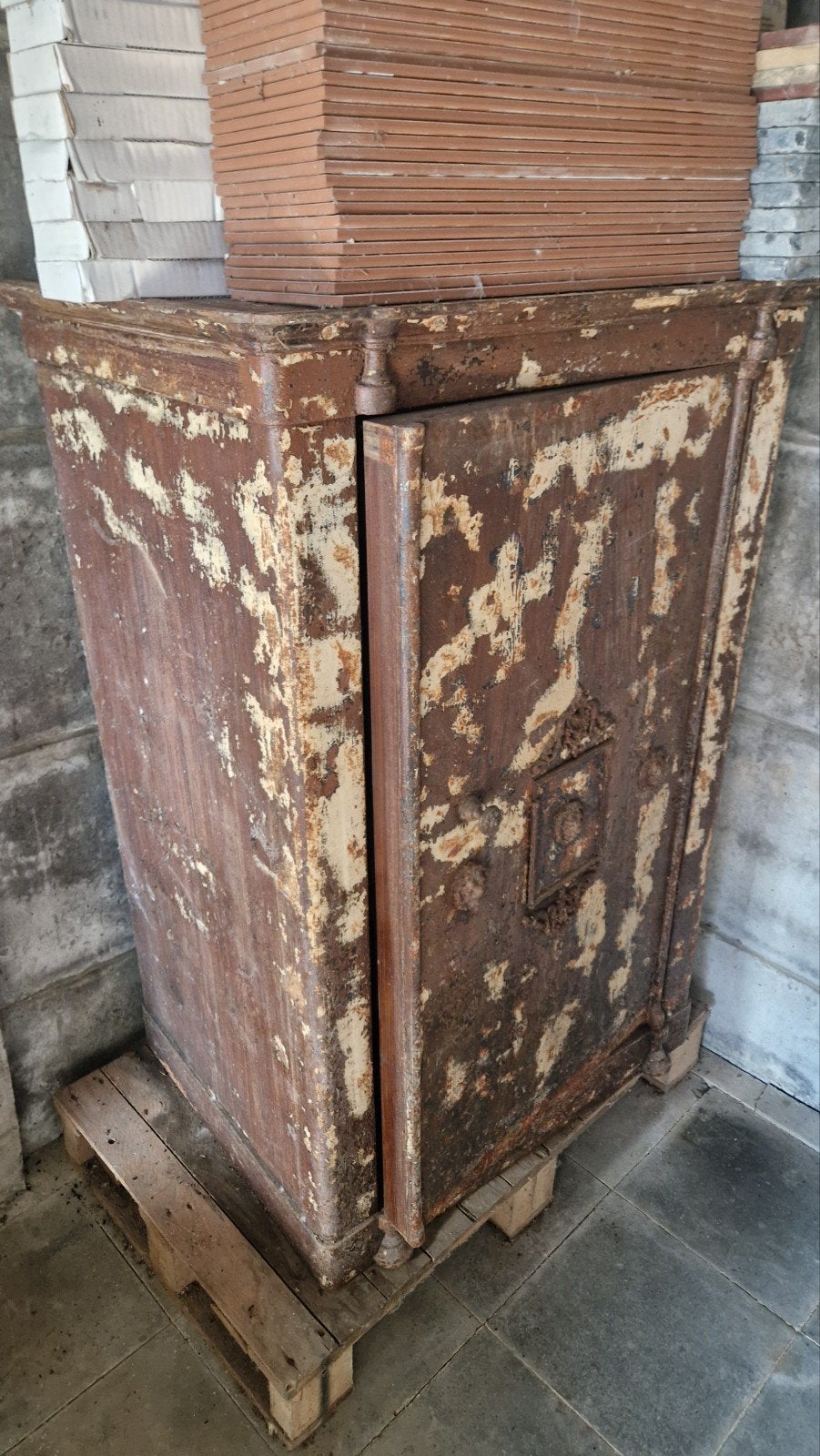 coffre fort ancien, Enlèvement