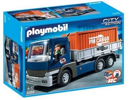 CITY ACTION Cargo truck met container (5255) nieuw, Neuf, Enlèvement ou Envoi, Kit complet, Véhicule
