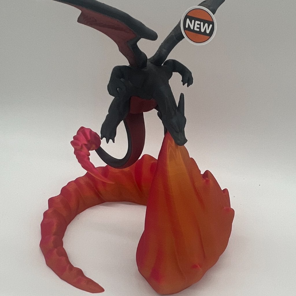 Pokémon Statue | Vuurspugende Shiny Charizard | NIEUW, Ophalen of Verzenden, Nieuw, Fantasy