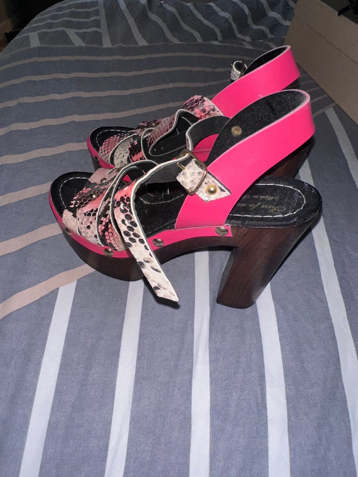 Dames hakken, Rose, Chaussures à haut talons, Enlèvement, Porté