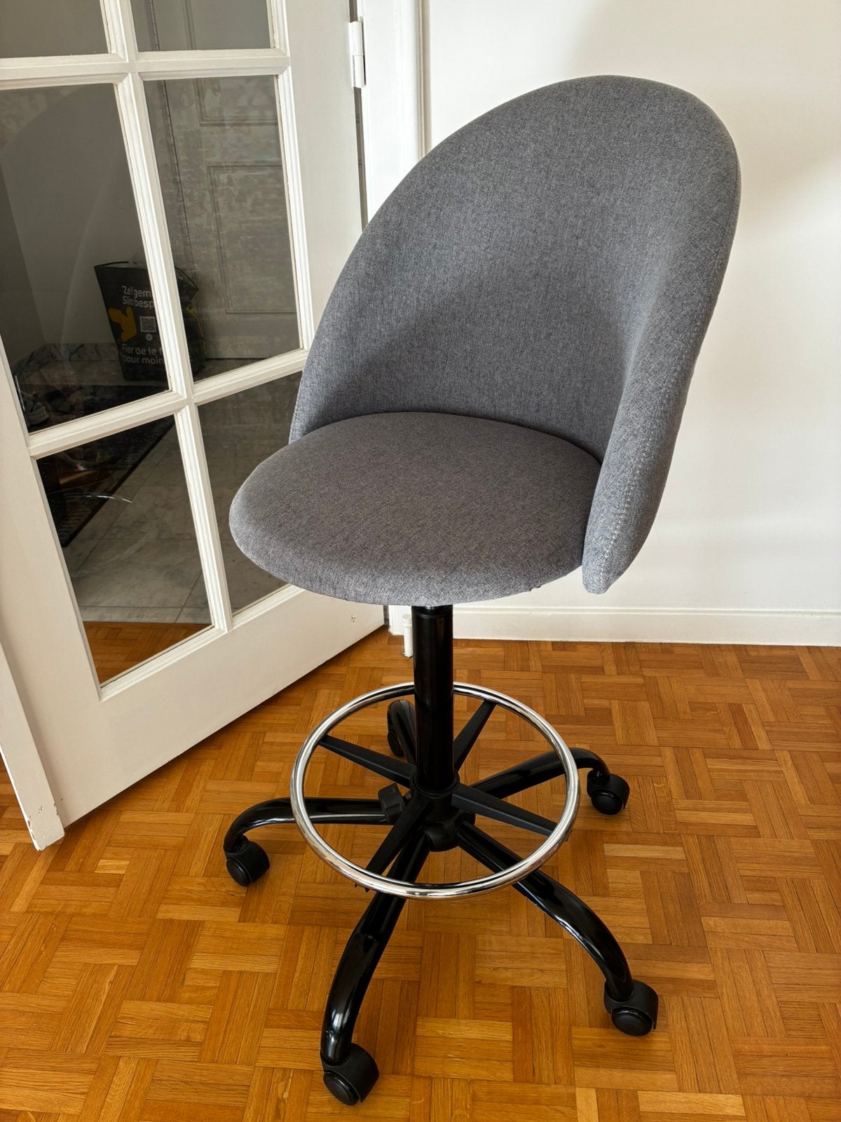 Chaise haute reglable, Maison & Meubles, 1 tabouret, Synthétique, Comme neuf, Enlèvement