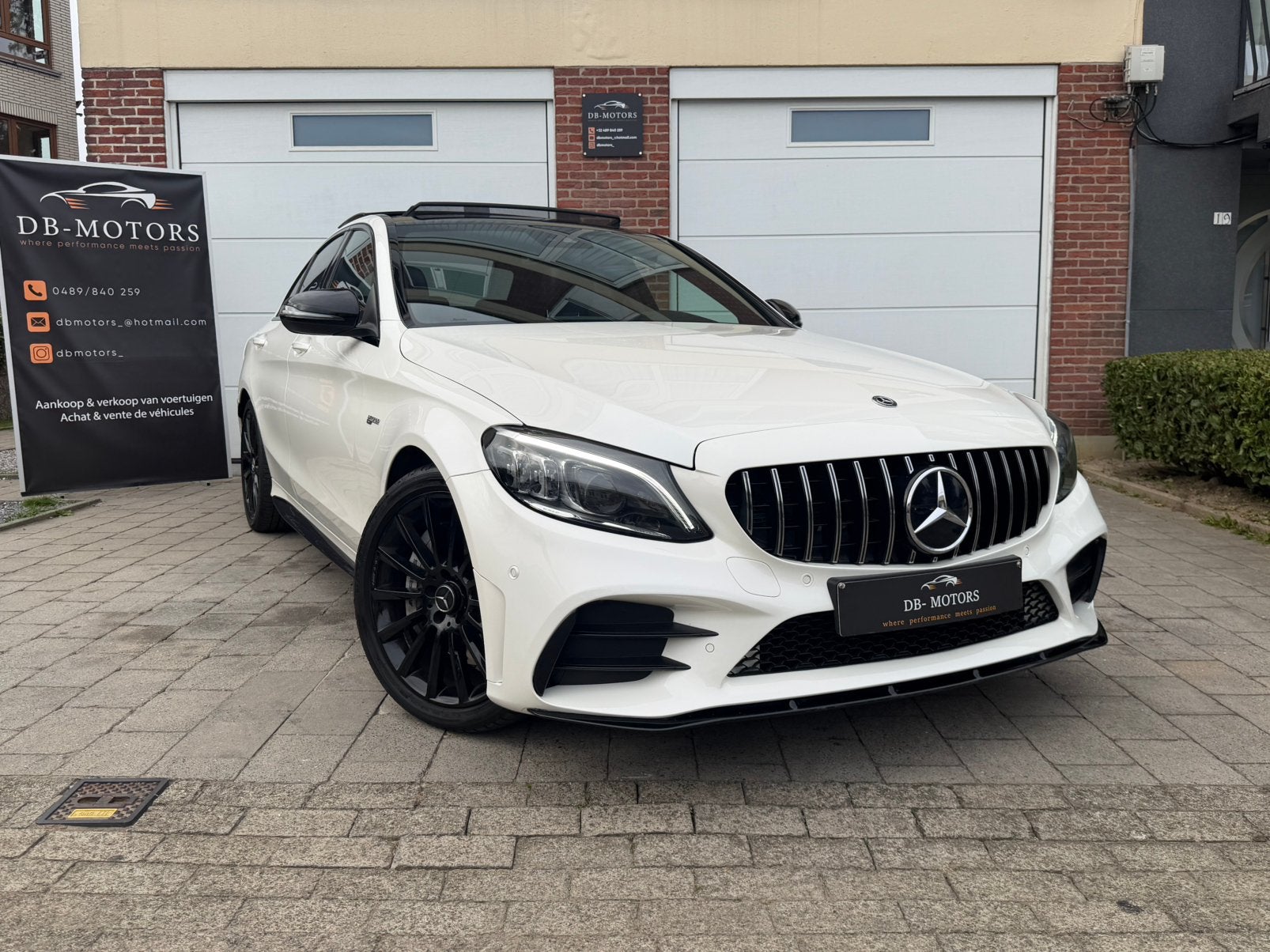 Mercedes-Benz C43 AMG 03/2019 102000km Eerste Eigenaar 390pk, Auto's, Euro 6, Alcantara, https://public.car-pass.be/vhr/810d9003-108c-4d41-ac30-2703c111ea82