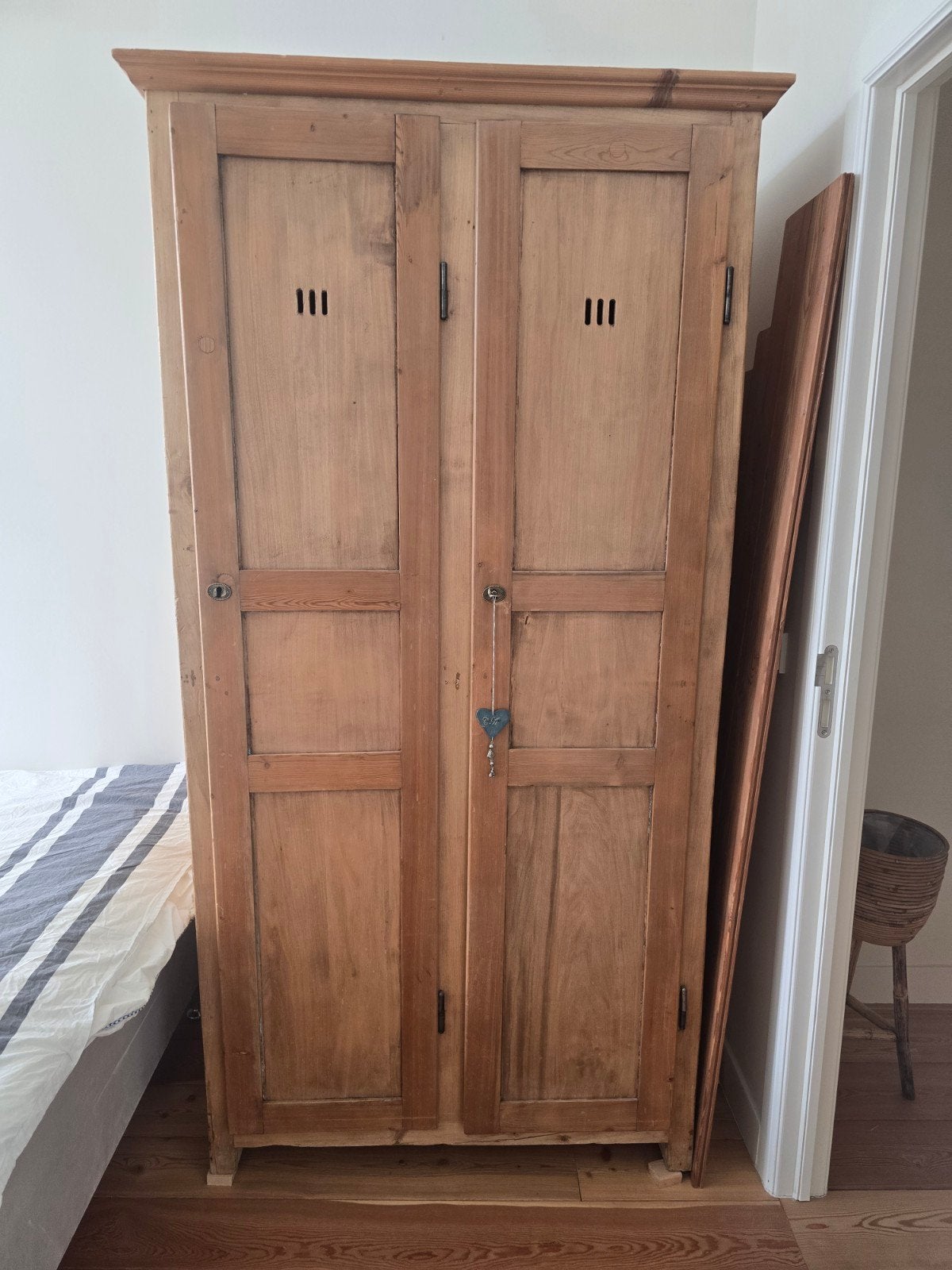 Vintage Franse locker kast, Ophalen