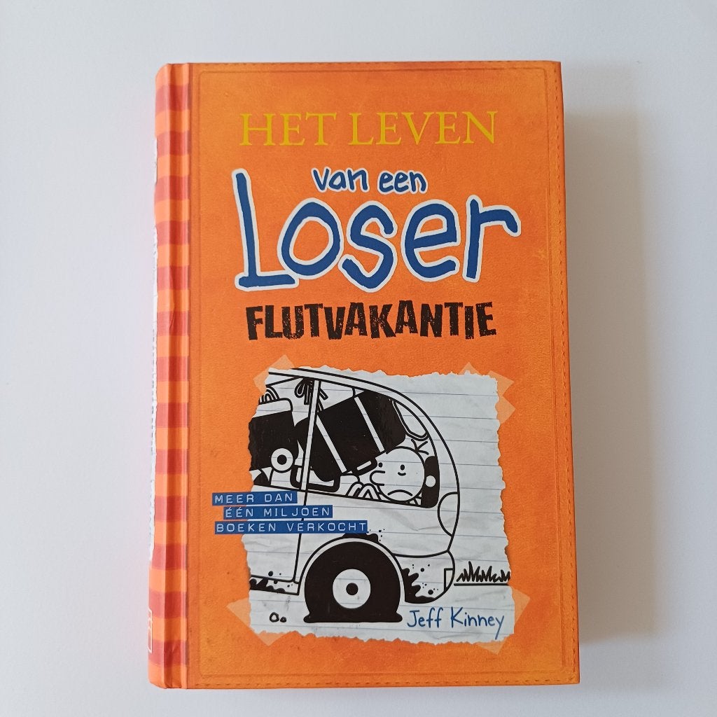 Het leven van een Loser - Flutvakantie, Ophalen, Jeff Kinney, Zo goed als nieuw, Fictie