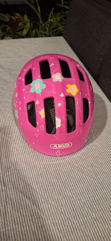 Fietshelm voor kinderen abus smiley 3.0, Fietsen en Brommers, Fietsaccessoires | Fietshelmen, Nieuw, Meisje, M, Ophalen of Verzenden